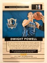 最高級版直書/48 Auto 16-17 Panini GS Dwight Powell ドワイト・パウエル NBA 直筆 サイン バスケ ユニフォーム マブス Mavs 大活躍_画像2