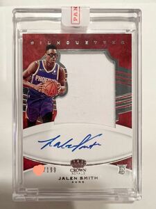 直書/199 Sealed RC Auto Jersey 20-21 Panini Crown Royale Jalen Smith ジェイレン・スミス NBA ルーキー サイン ジャージ バスケ Suns