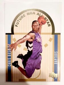 SSSP Die-cut RC 2003 Upper Deck Future NBA All-star Chris Bosh クリス・ボッシュ ルーキー カード Panini Raptors ユニフォーム バスケ