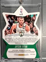 Cracked Ice Prizm Insert 19 Panini Optic Superstar Jayson Tatum ジェイソン・テイタム NBA ユニフォーム Celtics バスケ All-star_画像2