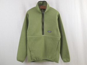 00'S Patagonia パタゴニア シンチラ ハーフジップフリースジャケット(S)ティーグリーン