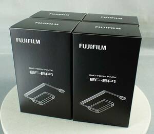 4個セット 未使用品 FUJIFILM 富士フイルム EF-BP1 バッテリーパック EF-X500用 ストロボ カメラ クリップオンフラッシュ用 S011705
