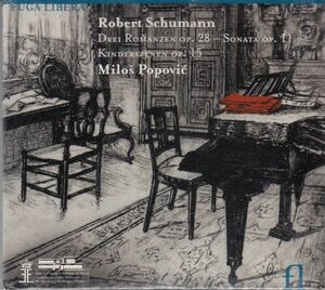 [CD/Fuga Libera]シューマン:3つのロマンスOp.28&ピアノ・ソナタ第1番嬰ヘ短調Op.11&子供の情景Op.15/M.ポポヴィチ(p) 2007.4