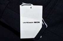 ＬＡＵＴＲＥＡＭＯＮＴ　ＭＥＮ　ロートレアモン・ストライプ スラックス　パンツ　毛１００％　サイズ：Ｍ（日本製・未使用品）■_画像5