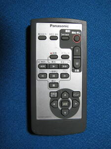 2264▼パナソニック ビデオカメラリモコン N2QAEC000011(中古品) ■全ボタン発光確認済