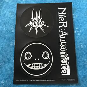 ニーアオートマタ ヨルハエディション 特典ステッカー NieR:Automata PS4