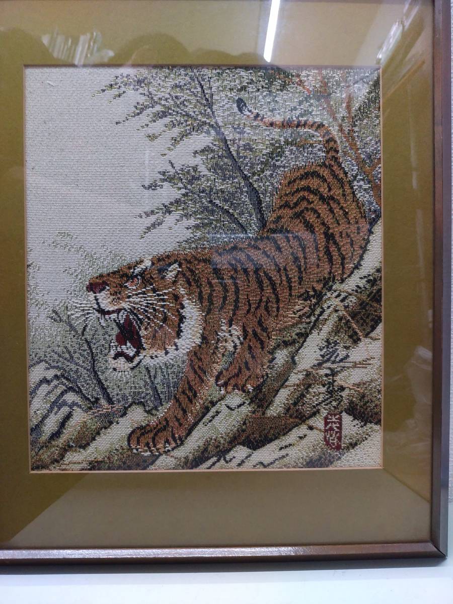 季節のおすすめ商品 アートフレーム タイガー/虎 絵画 クリスタル