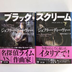 ブラック・スクリーム 上下巻 ジェフリー・ディーヴァー 池田真紀子 訳