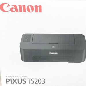 Canon キャノン プリンター A4インクジェット PIXUS TS203 インク欠品 インクジェットプリンター キャノン