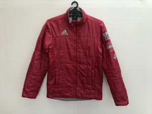 adidas（アディダス）US2 パデッドジャケット/中綿ジャケット（レッドビューティー）☆参考価格：13.200円☆019169☆Sサイズ（220105）