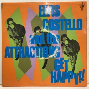 ★即決 Elvis Costello / Get Happy 11723 英オリジナル CoatCvr マトA2B2 エルヴィス・コステロ ニック・ ロウ