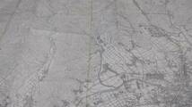 古地図 　清水　静岡県　　地図　地形図　資料　46×57cm　　昭和31年測量　　昭和32年印刷　発行　A　_画像2