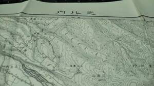 　古地図 　比布内　北海道　地図　資料　地形図　46×57cm　　大正6年測量　　昭和22年印刷　発行　B