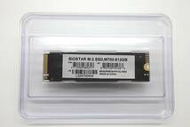 BIOSTAR NVMe SSD ☆M700-512GB M.2 2280 SSD PCIe Gen3x4☆未使用品・送料込み_画像3