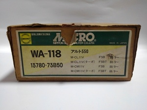 昭和のスズキ旧車・1988年9月～・アルト・550・M-CL11V・M-CM11V・F5B,F5BTエンジン・純正品番13780-73B50・エアフィルター・当時物未使用