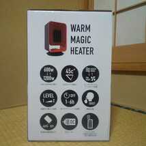 多機能PTCヒーター WARM MAGIC HEATER YD-927 電気ヒーター 電気ストーブ_画像5