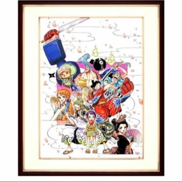 ONE PIECE ワンピース 高級複製原画 JC91巻カバーイラスト 新品