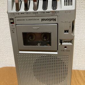 【ジャンク品】レトロ National マイクロカセットレコーダー RN-Z330