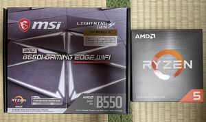 RYZEN 5600X + MPG B550I GAMING EDGE WIFI + 970 EVO Plus 250GB AMD MSI Samsung