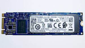 送料無料 東芝 TOSHIBA KSG60ZMV256G M.2 SATA SSD 2280 256GB 2866時間使用