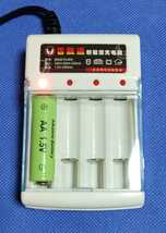 新アルカリ 充電池 用 充電器 ニッケル水素電池 その他 単３ 単４ 200V_画像1