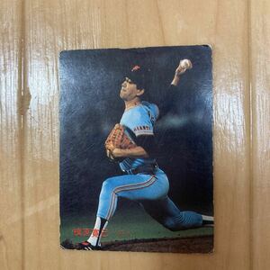 カルビープロ野球カード 巨人 槙原寛己 1987 当時物 ジャイアンツ 送料84円 同梱可　値下げ