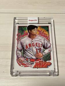 大谷翔平 Topps Project70 Card 722 - Shohei Ohtani by Efdot