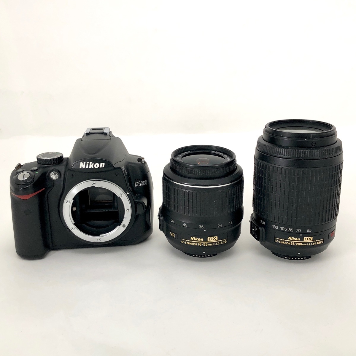デジタル Nikon - Nikon D5000 ダブルズームキット(望遠レンズ未使用