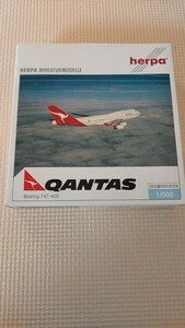 Herpa Boeing 747-400 カンタス航空 Qantas 1/500