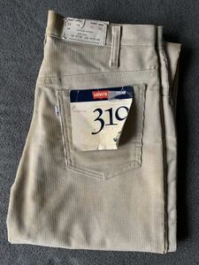 デッドストック 80s 87年製 W34 L34 Levi''s 519-1522 コーデュロイ パンツ vintage ビンテージ USA製 アメリカ製 NOS