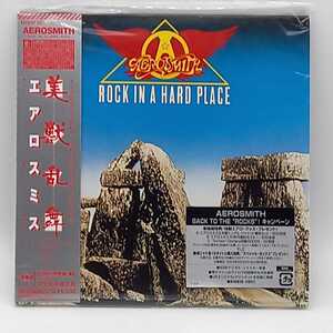 C-0320★未開封CD 限定　紙ジャケット★エアロスミス／美獣乱舞　AEROSMITH ROCK IN A HARD PLACE MHCP-325