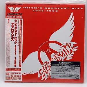 C-322★未開封CD 限定　紙ジャケット★エアロスミス／グレイテスト・ヒッツ　1973ー1988　AEROSMITH GREATEST HITS ベスト　MHCP-330