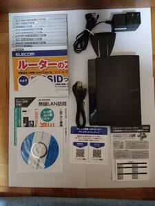ELECOM 無線LANルーター WRC-1167FEBK-A 動作確認済み