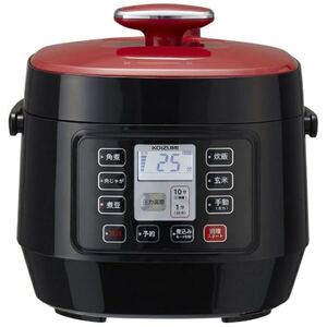新品未開封 KOIZUMI コイズミ マイコン電気圧力鍋 レッド 2.5L KSC-3501/R KSC3501R