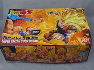 ジャンク 【プラモデル】「バンダイ 超サイヤ人3 孫悟空 Figure-rise Standard(ドラゴンボール Z)」※説明書なし、箱傷みあり