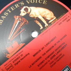 独HMV ASD-1834251 DIGITAL ミンクス ランチベリー ラ・バヤデール パキータ オリジナル盤 優秀録音の画像2
