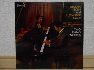 英DECCA SXL-6484 イーデン タミール TWO PIANO WNCORES K.ウィルキンソンによる優秀録音盤 オリジナル盤