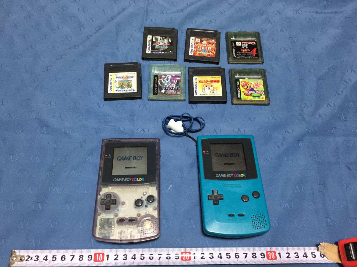 安心の関税送料込み ゲームボーイ、ゲームボーイカラーソフト34本