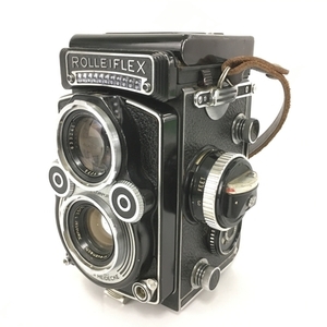 Rolleiflex 二眼レフカメラ Heidosmat 2.8 75 Xenotar 3.5 75 ローレイ レンズ セット ジャンク Y5916228