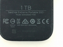 SanDisk Extreme Portable SSD 1TB PC 周辺機器 ポータブル 中古 T6113506_画像6