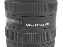 SIGMA 8-16mm F4.5-5.6 DC HSM カメラ レンズ キャノン 中古T6191088_画像3