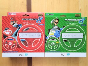 Wii U マリオカート8 ハンドル for Wiiリモコン マリオ ルイージ HORI