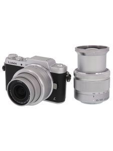 中古 【Panasonic】パナソニック『LUMIX GF7 ダブルズームレンズキット シルバー』DMC-GF7W-S ミラーレス一眼カメラ 1週間保証