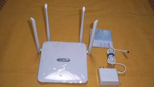 送料込◆WAVLINK WiFi 無線LAN ルーター 11ac デュアルバンド AC1200 (867+300Mbps ルーター/AP)◆美品