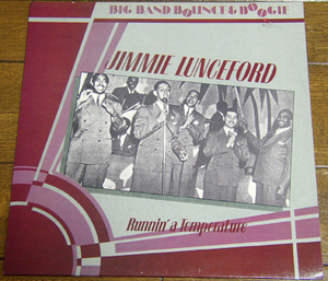 Jimmie Lunceford - Runnin' A Temperature - LP / Stratosphere,Mood Indigo,Runnin' Wild,Sweet Sue, Just You,Affinity,UK,イギリス 盤