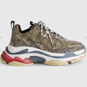 GUCCI×BALENCIAGAグッチザ ハッカー プロジェクト “Triple S” メンズ スニーカー