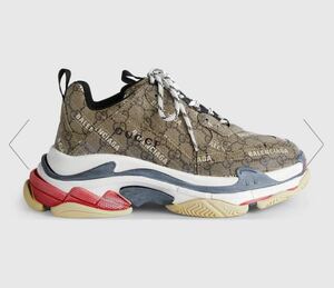 GUCCI×BALENCIAGAグッチザ ハッカー プロジェクト “Triple S” メンズ スニーカー