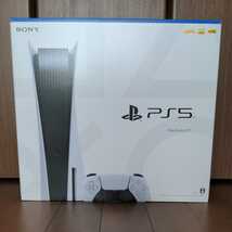 【新品未開封・送料無料】SONY PlayStation５(PS5)本体（CFI-1100A01）ディスクドライブ搭載モデル _画像1
