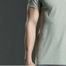 Tシャツ 丸首 半袖 綿 メンズ メンズファッション トップス グレー XL_画像6