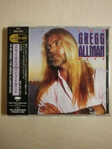 『The Gregg Allman Band/I'm No Angel(1986)』(1991年発売,ESCA-5331,廃盤,国内盤帯付,歌詞対訳付,サザン・ロック,Dan Toler)